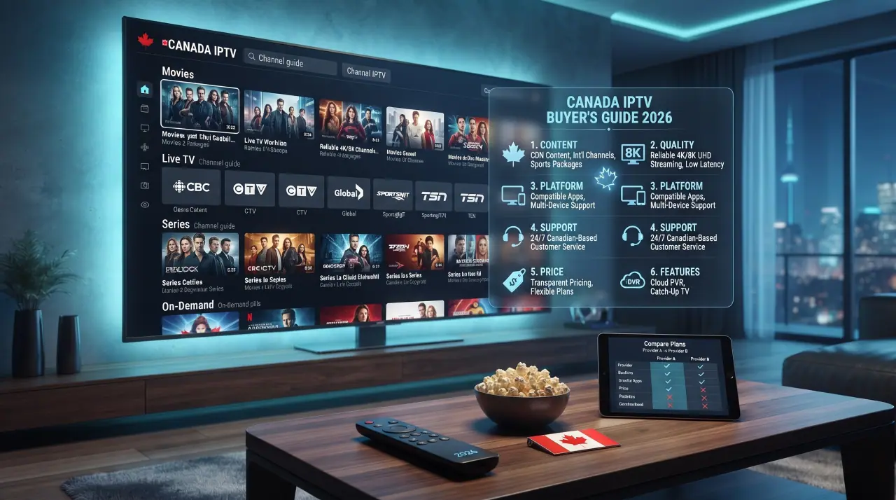 How to Choose an IPTV Provider in Canada: A 2026 Buyer's Guide