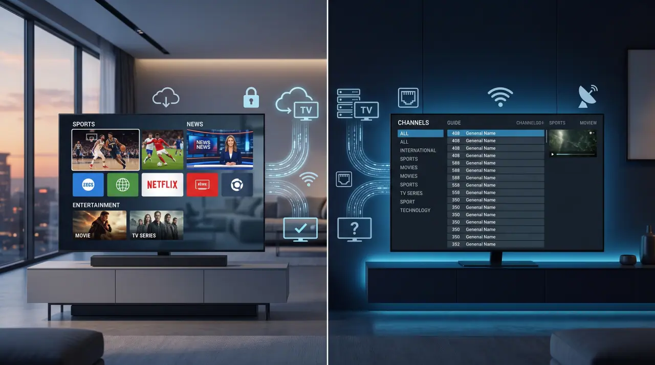 Live TV Streaming Services vs. IPTV: What's the Difference