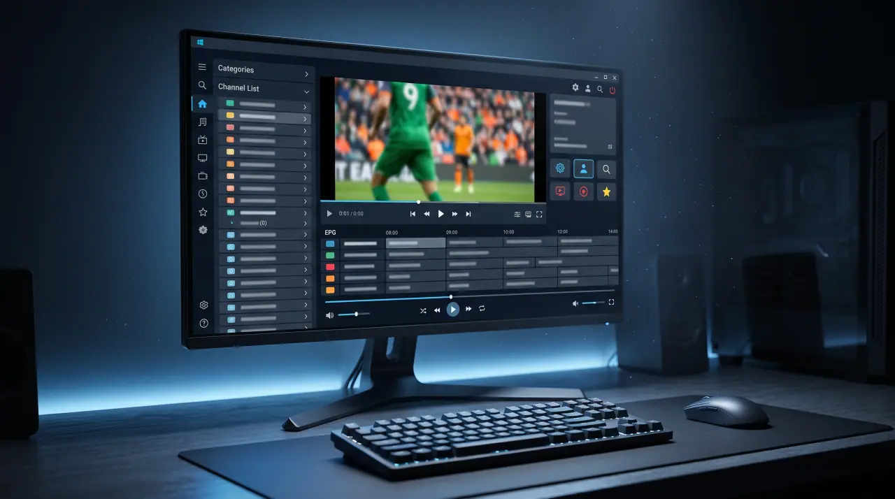 What Actually Makes a Good IPTV Player for Windows PC