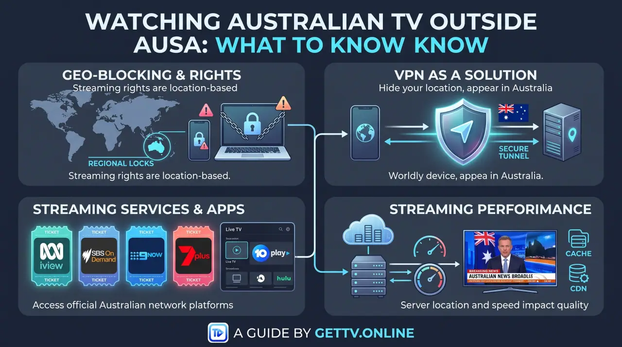 Watching Australian TV Channels Outside Australia: What to Know
