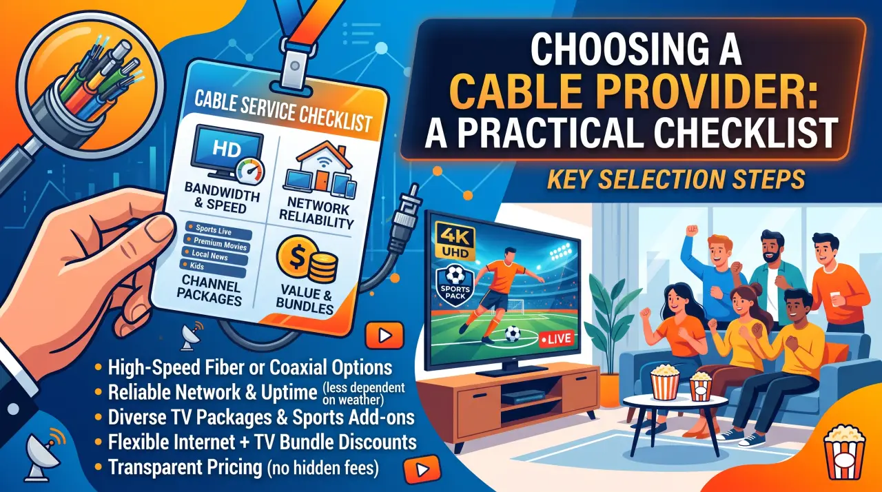 How to Choose a Cable Provider: A Practical Checklist