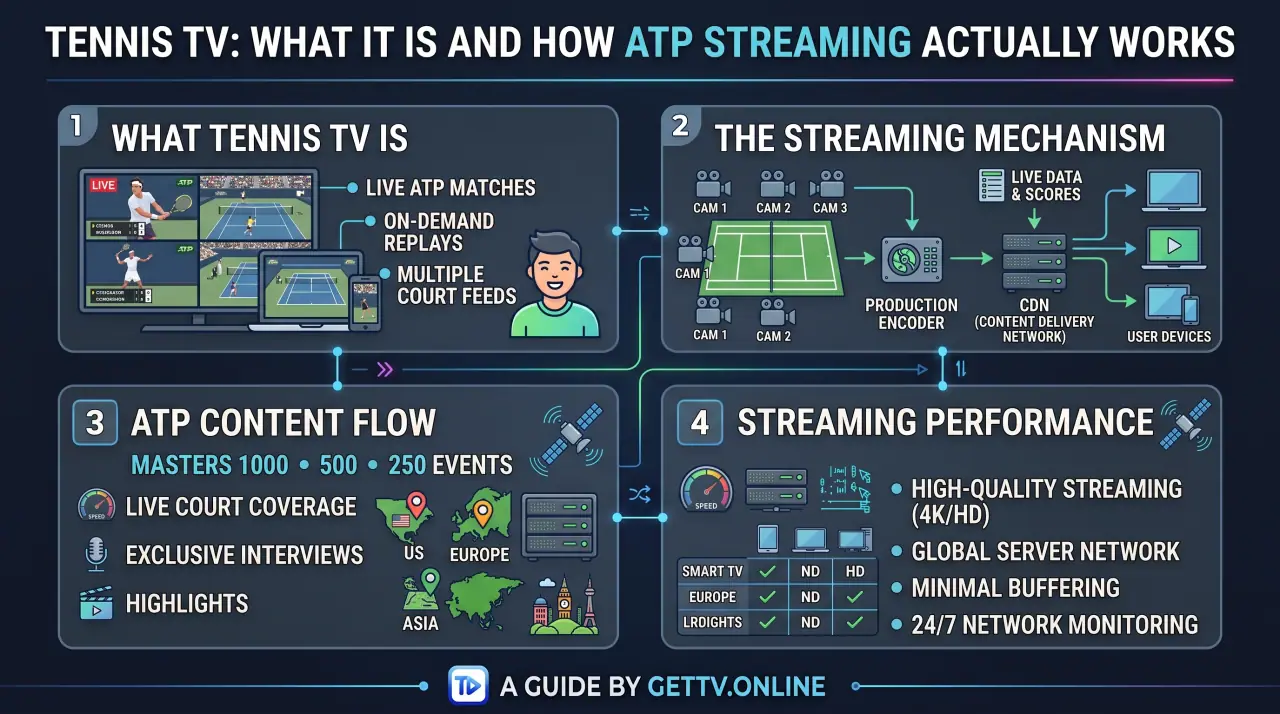 Tennis TV: What It Is and How ATP Streaming Actually Works